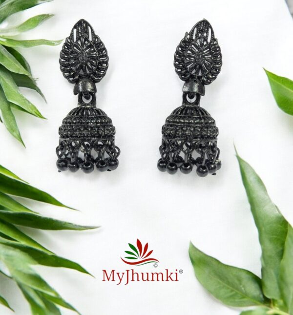 Oxidised Jhumka Earring For Women
